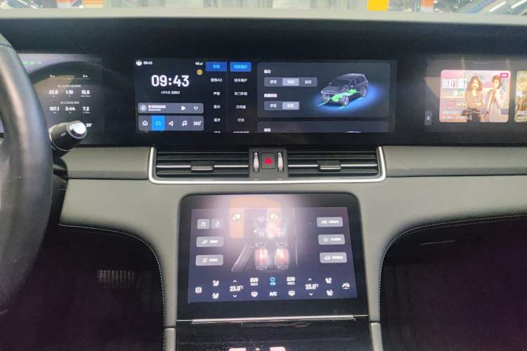 Used Li Auto ONE 2021 Extended-Range 6-Seater Version Audio And AC Panel