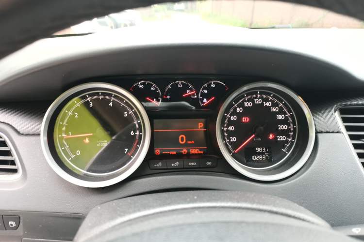 Used Peugeot 508 2012 2.0L Automatic Smart Enjoyment Version Instrument Cluster