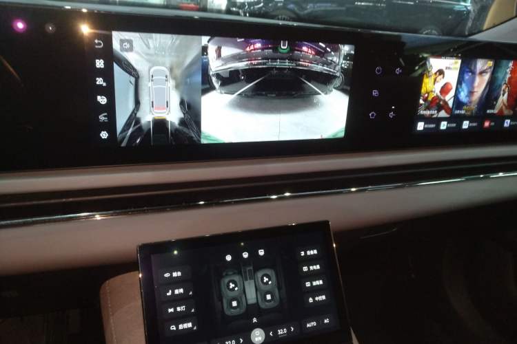 Used VOYAH PASSION 2024 PHEV Four-Wheel Drive Ultra-Long Range Flagship Model Audio And AC Panel