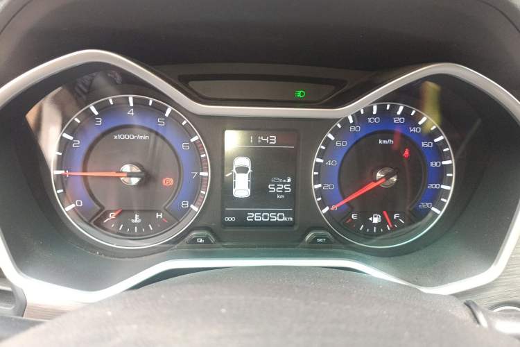 Used Geely Auto Vision X3 2017 1.5L Manual Elite Model Instrument Cluster