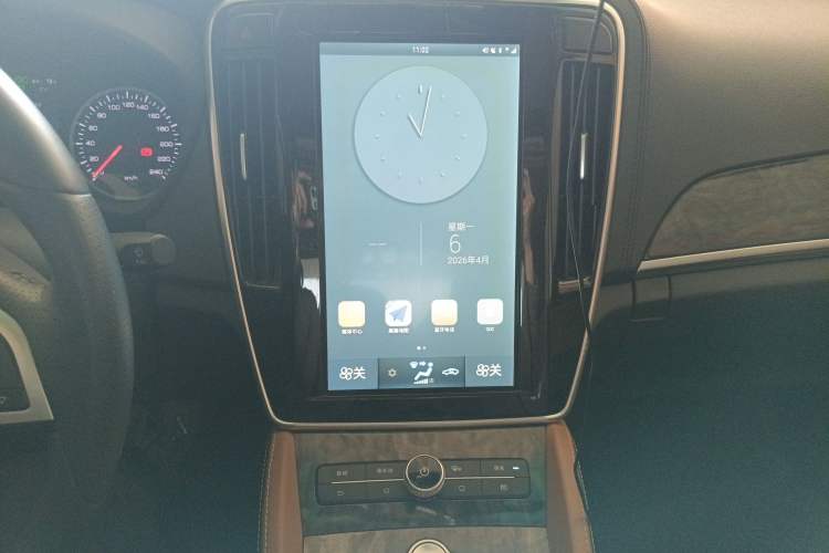 Used BYD Qin New Energy 2017 1.5T Luxury Model Audio And AC Panel