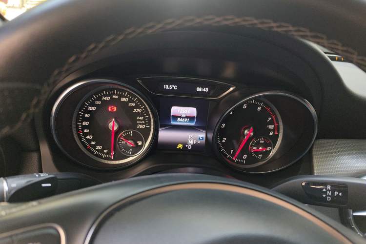 Used Mercedes-Benz CLA 2018 CLA 200 Style Edition Odometer Close Up
