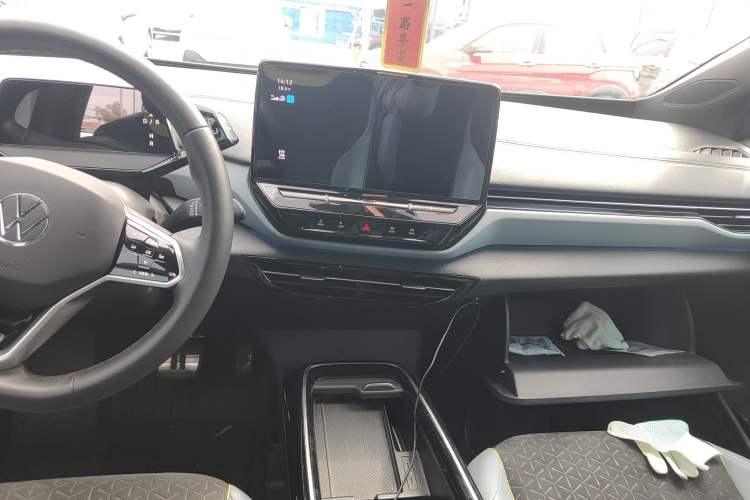 Used Volkswagen ID.4 X 2021 Pro Smart Long-Range Edition Audio And AC Panel