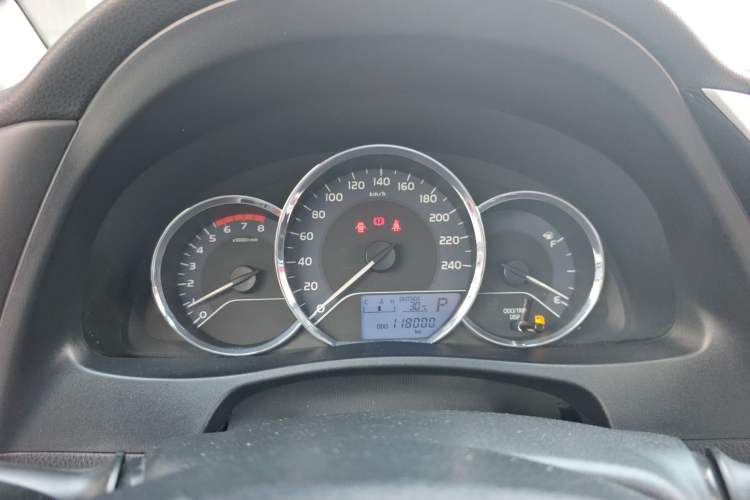 Used Toyota Levin 2017 Revised 1.8 GS CVT Elite Edition China V Standard Instrument Cluster