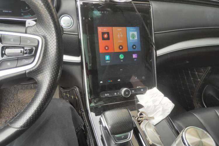 Used Roewe RX5 MAX 2019 300TGI Automatic Intelligent Driving Health Cabin Edition Audio And AC Panel