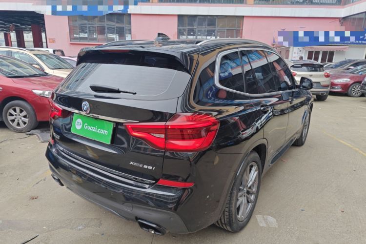 Used BMW X3 2020 xDrive28i M Sport Package Rear Right 45 Deg