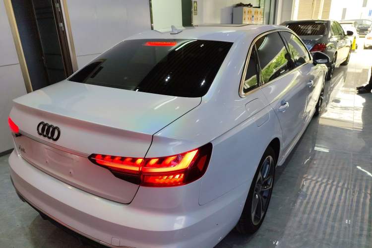 Used Audi A4L 2020 40 TFSI Fashion Dynamic Model Rear Right 45 Deg