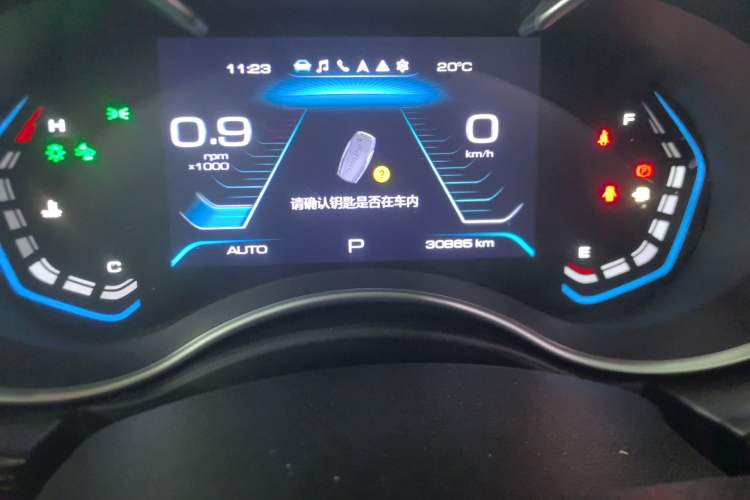 Used Haval H9 2022 2.0T Gasoline 4x4 Elite Model 5 Seats Odometer Close Up