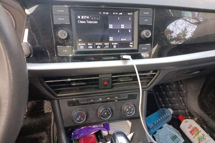 Used Volkswagen Lavida 2019 1.5L Automatic Comfort Edition China VI Standard Audio And AC Panel