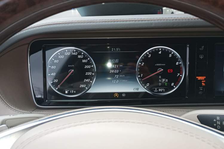 Used Mercedes-Benz Maybach S-Class 2015 S 600 Instrument Cluster