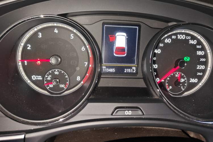 Used Volkswagen Teramont 2019 380TSI Four-Wheel Drive Luxury Version China VI Standard Odometer Close Up