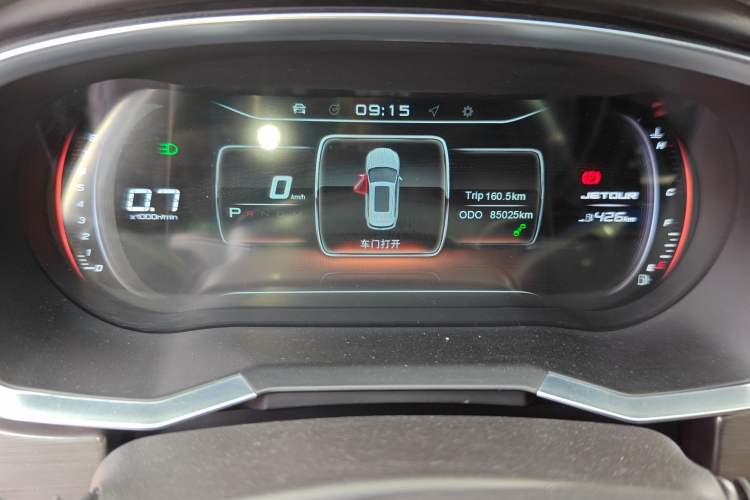 Used JETOUR X70S 2019 1.5T Automatic ZHENG TU Version China V Standard Odometer Close Up