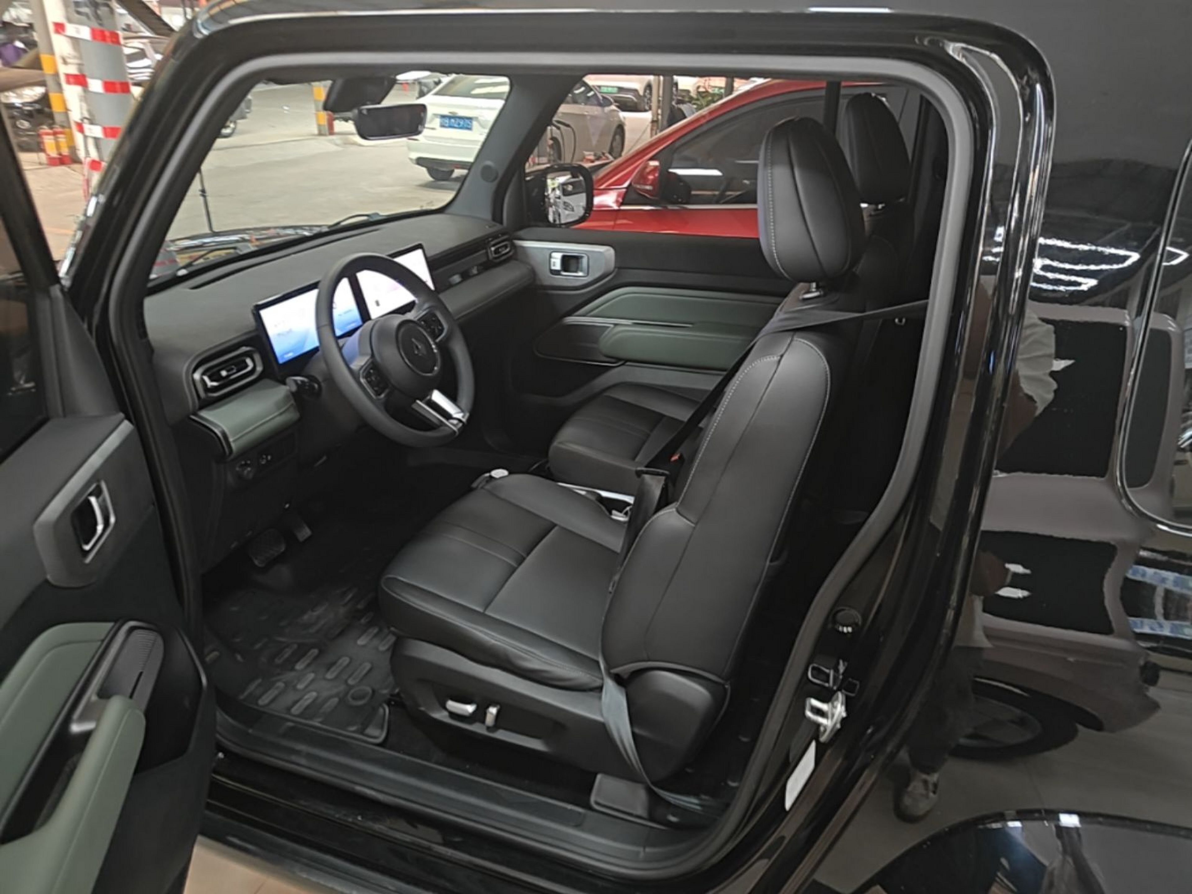 Avant de la voiture