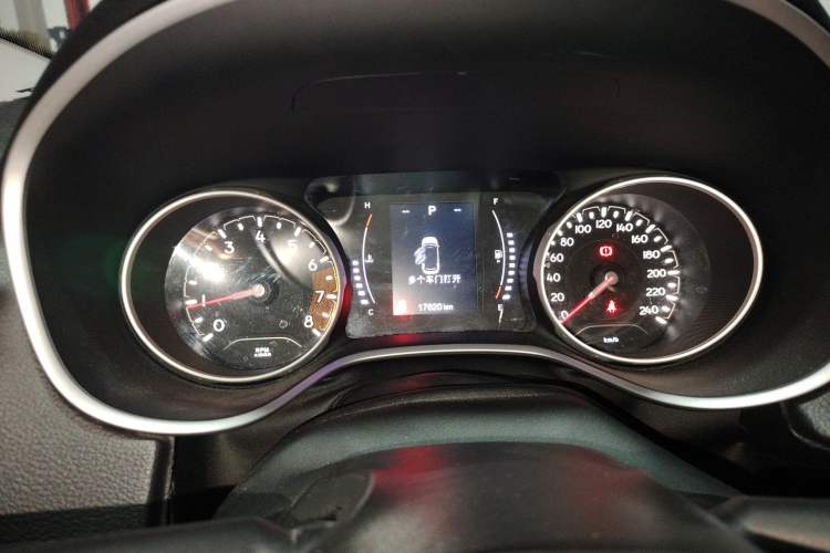Used Jeep Compass 2019 200T Automatic Enjoyment - Connected Large Screen Version Instrument Cluster