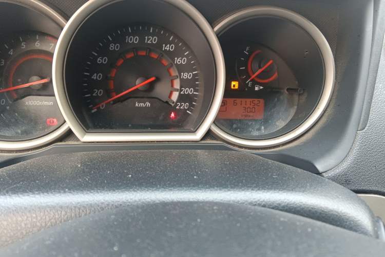 Used Nissan Sylphy 2018 Classic 1.6XE CVT Comfort Edition Odometer Close Up