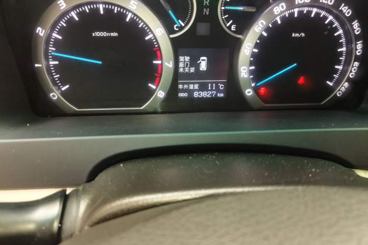 Used Toyota Alphard 2011 3.5L Luxury Edition Odometer Close Up