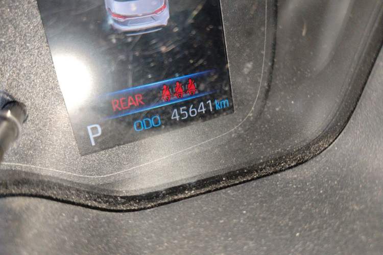 Used Toyota Levin 2022 Dual-Engine 1.8H E-CVT Luxury Edition Odometer Close Up