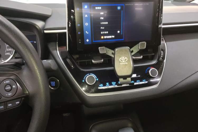 Used Toyota Corolla 2021 1.2T S-CVT Elite PLUS Edition Audio And AC Panel