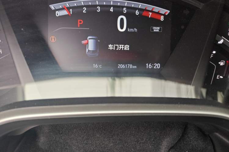 Used Honda CR-V 2019 240TURBO CVT 2WD Fashion Edition China VI Odometer Close Up