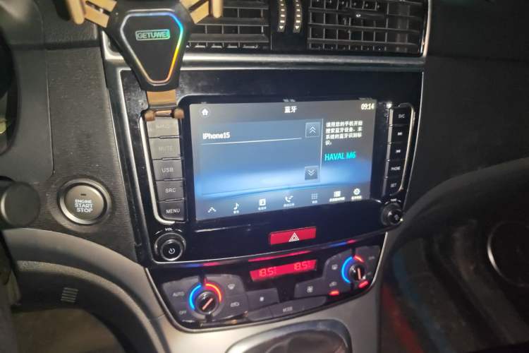 Used Haval M6 2019 1.5T Manual Two-Wheel Drive Urban Version China VI Standard Audio And AC Panel