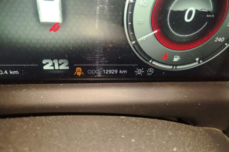 Used 212 T01 2024 2.0T Explorer Odometer Close Up