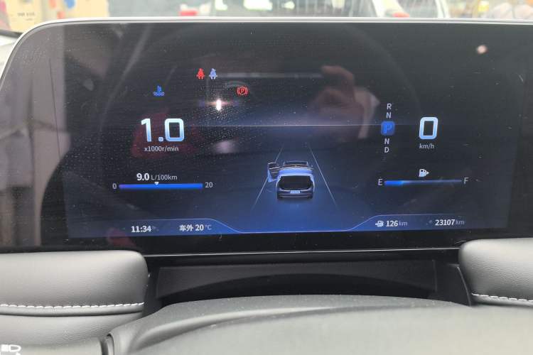 Used Venucia V 2022 260T Black Horse Edition · Idol Instrument Cluster