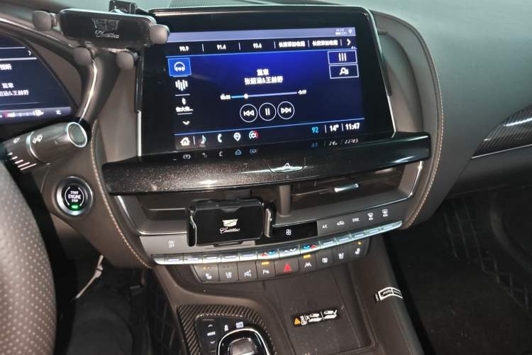 Used Cadillac CT5 2023 28T Platinum Edition Audio And AC Panel