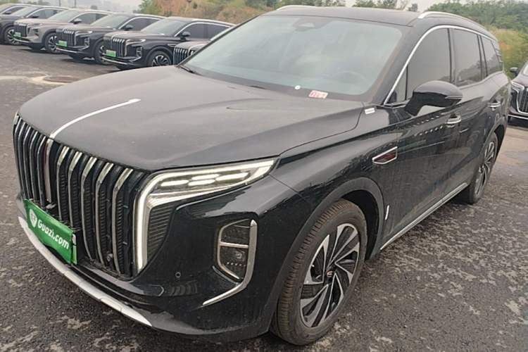 Used Hongqi HS7 PHEV 2024 2.0T PHEV Four-Wheel Drive Flagship Edition 7 Seats