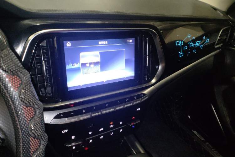 Used JETOUR X90 2019 1.6T DCT Luxury Travel Edition 6 Seats China VI Standard Audio And AC Panel