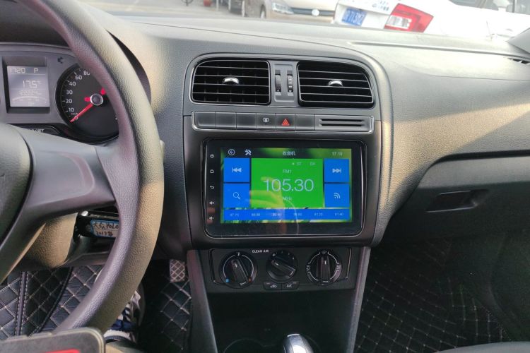 Used Volkswagen Polo 2016 1.4L Automatic Trendy Model Audio And AC Panel