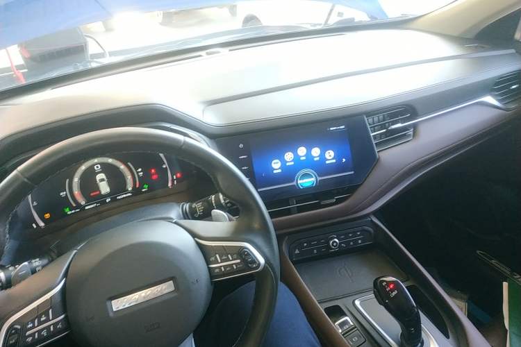 Used Haval F7 2019 2.0T Four-Wheel Drive iJoy China V Standard Center Console