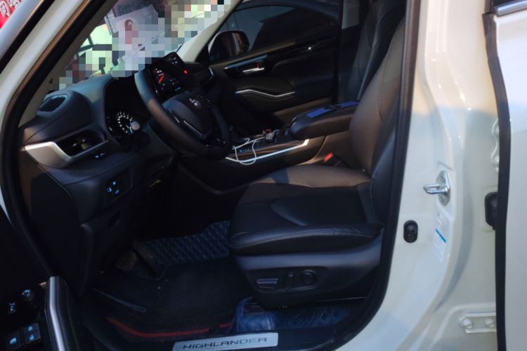 Used Toyota Highlander 2022 Dual-Engine 2.5L Four-Wheel Drive Prestige Version 7 Seats Left Front Seat