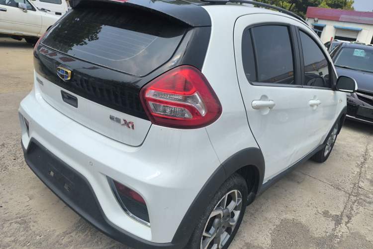 Used Geely Auto Vision X1 2017 1.3L Automatic Fun Edition Rear Right 45 Deg