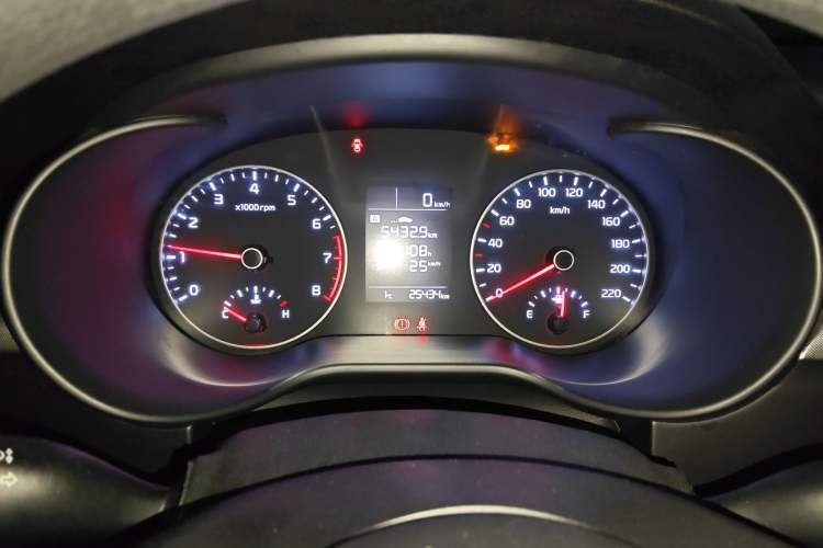 Used Kia K2 2017 Sedan 1.4L Manual Transmission GLS Instrument Cluster