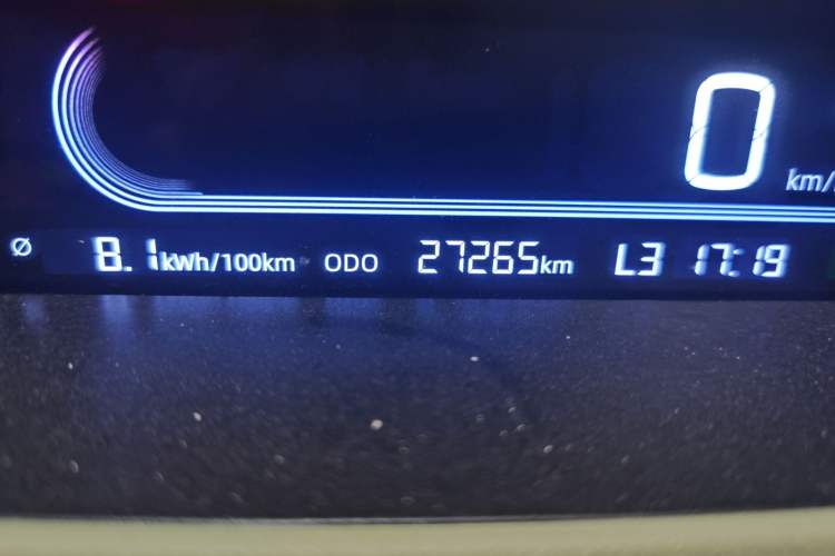 Used Geely Galaxy Panda 2023 Panda Mini 120km Asian Games Edition Odometer Close Up