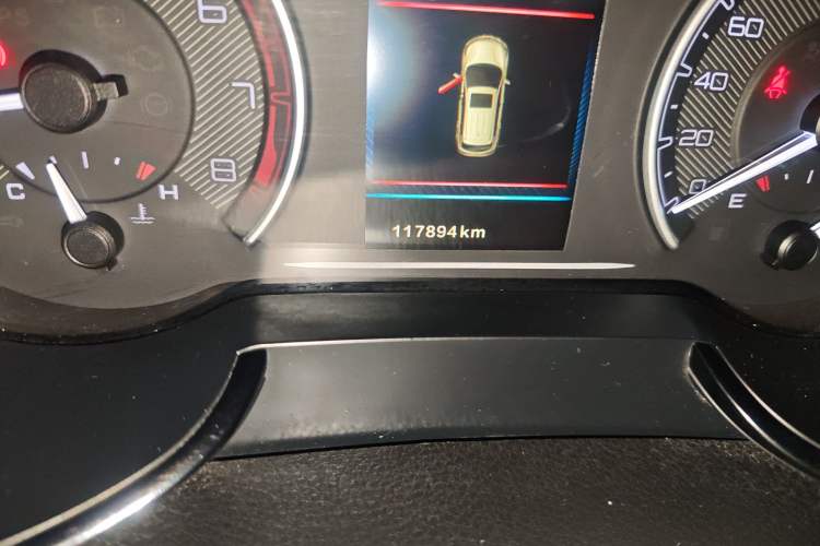 Used Dongfeng Aeolus AX7 2018 1.6T Automatic Luxury Special Edition Odometer Close Up