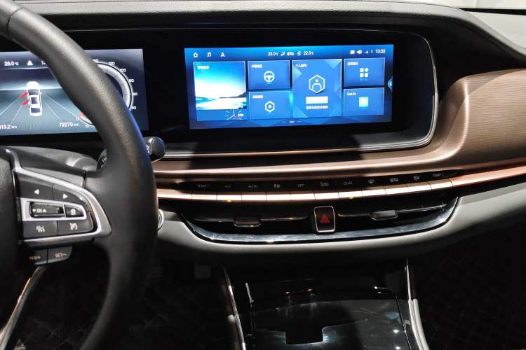 Used GAC Trumpchi GA6 2019 270T Automatic Prestige Edition Audio And AC Panel