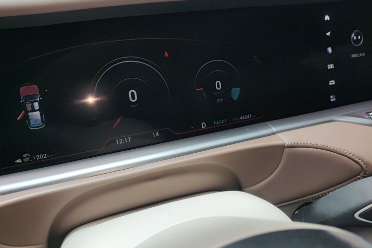 Used VOYAH FREE 2021 Two-Wheel Drive Standard Pure Electric City Edition Instrument Cluster