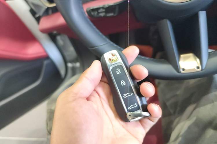 Used Porsche Taycan 2022-Year Updated Taycan Vehicle Key