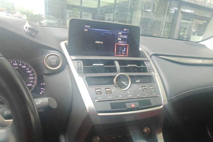 Used Lexus NX 2020 200 Front-Wheel Drive Freeline Edition China VI Standard Audio And AC Panel