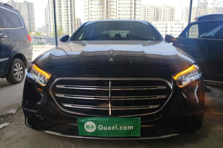 Used Mercedes-Benz E-Class New Energy 2024 E 350 e L Plug-in Hybrid Sedan Front