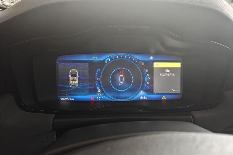 Used Lynk & Co 02 2018 1.5T DCT Two-Wheel Drive Pro Version China V Emission Standard Odometer Close Up