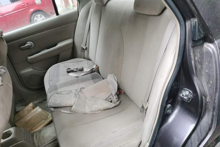 Used Nissan Tiida Sedan 2008 1.6L Manual Fashion Edition Left Rear Seat