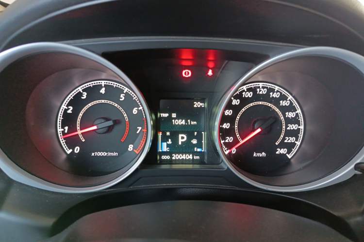 Used Mitsubishi ASX 2018 2.0L CVT Two-Wheel Drive Deluxe Edition Instrument Cluster