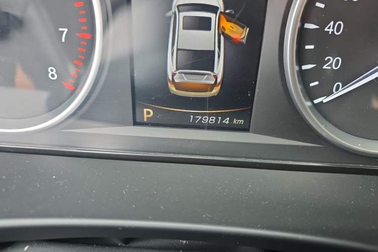 Used Geely Auto Emgrand GT 2017 2.4L Comfort Model Odometer Close Up