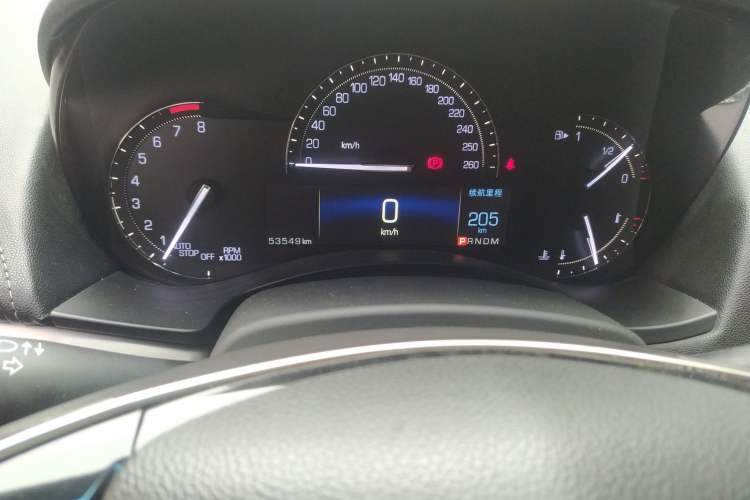 Used Cadillac ATS-L 2017 28T Fashion Edition Odometer Close Up