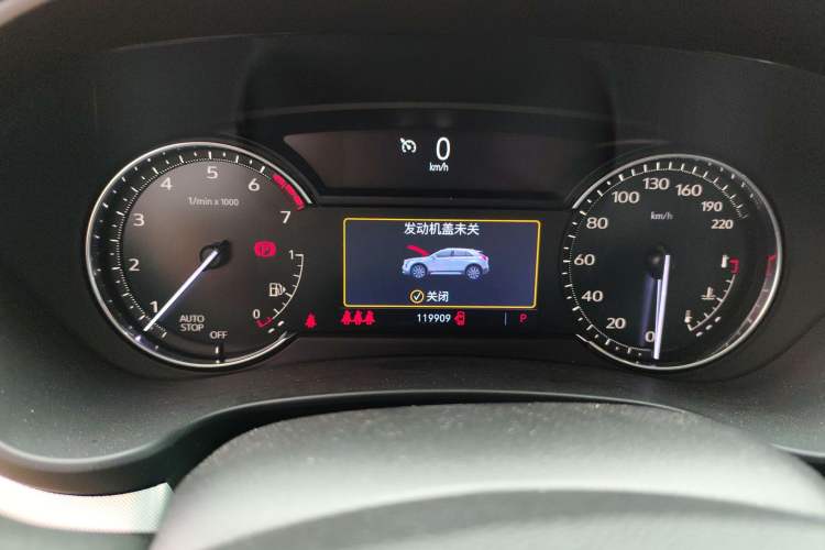 Used Cadillac XT4 2021 28T Two-Wheel Drive Luxury Version Instrument Cluster