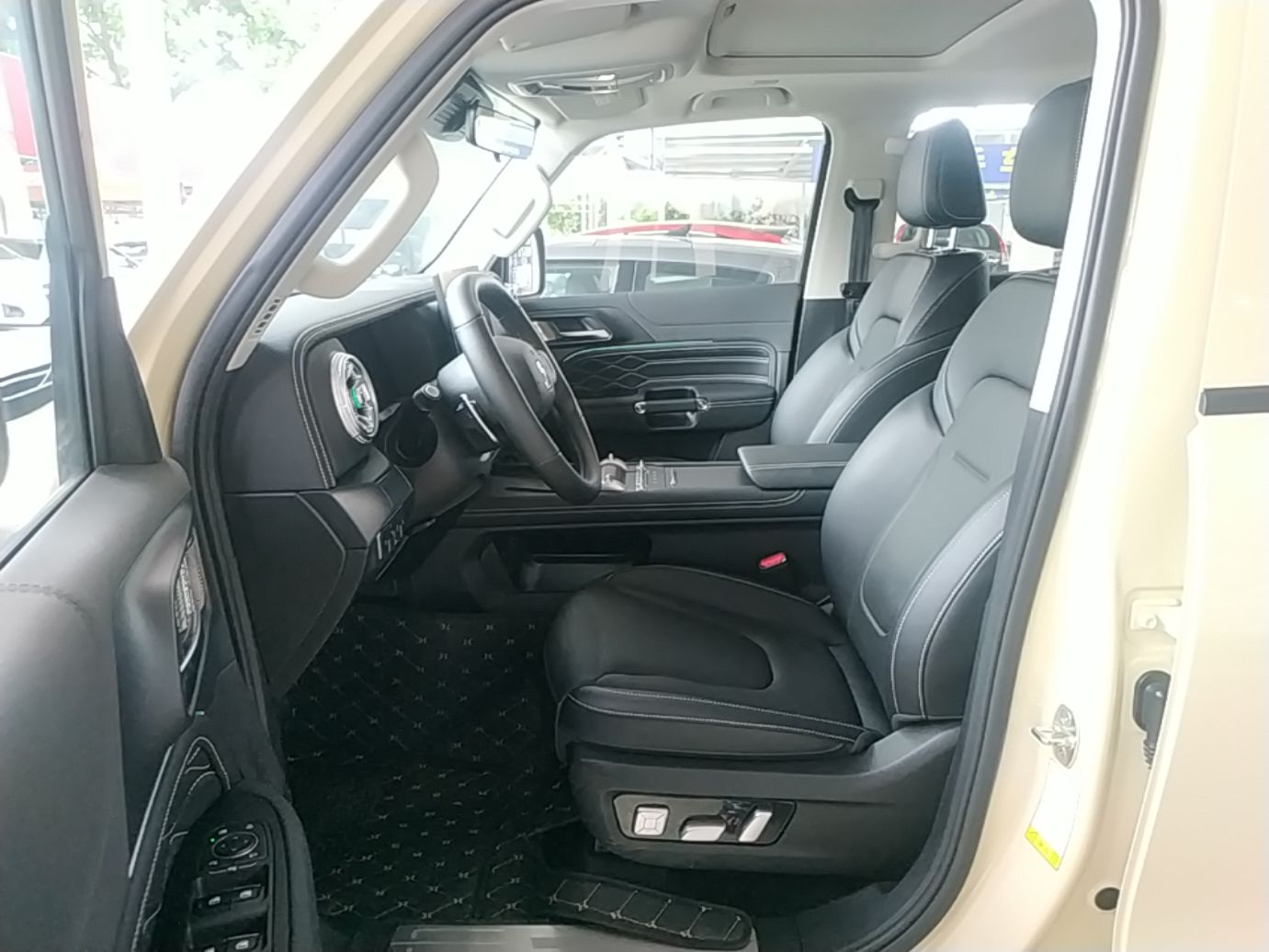 Avant de la voiture