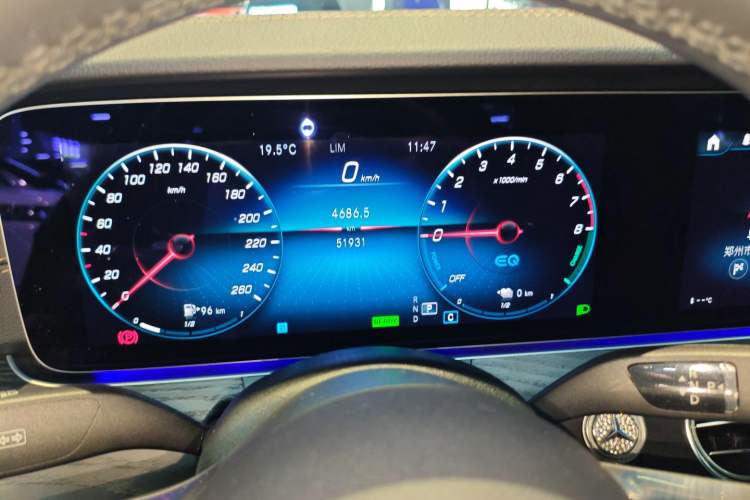 Used Mercedes-Benz E-Class New Energy 2022 Second Facelift E 350 e L Plug-in Hybrid Sports Sedan
