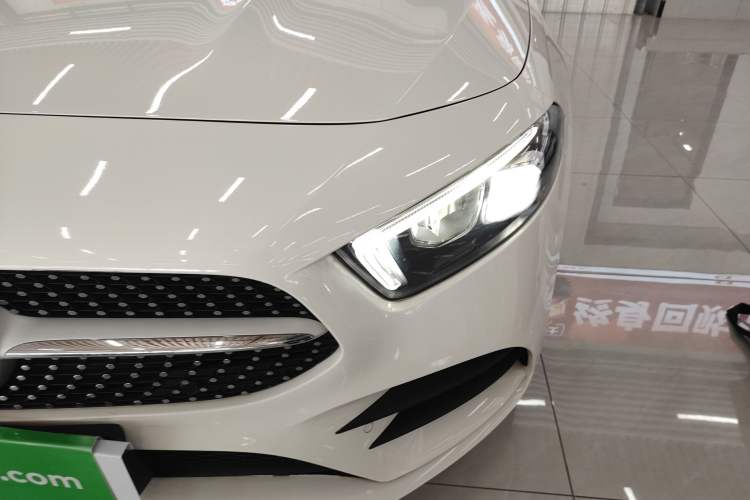 Used Mercedes-Benz A-Class 2020 Restyled A 200 L Sport Sedan Dynamic Version Left Front Headlight